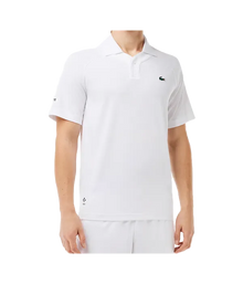 Polo Lacoste White Daniil Medvedev