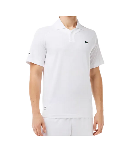 Polo Lacoste White Daniil Medvedev