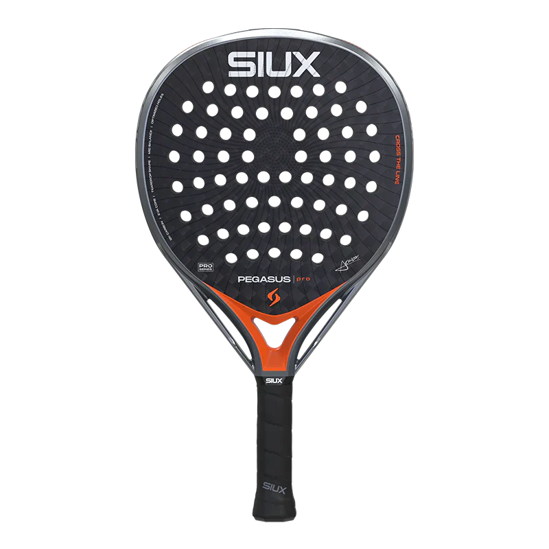 Siux Pegasus Pro 2026 Lava Orange Alex Chozas Padel Racket
