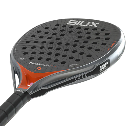 Siux Pegasus Pro 2026 Lava Orange Alex Chozas Padel Racket