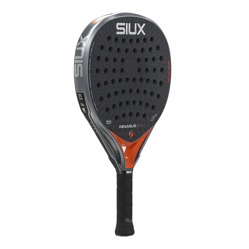 Siux Pegasus Pro 2026 Lava Orange Alex Chozas Padel Racket