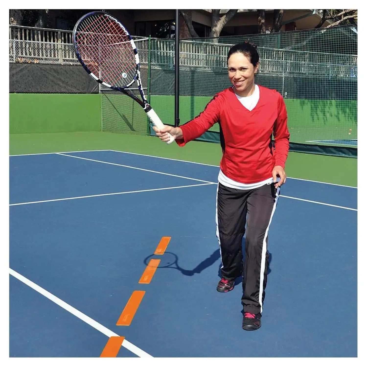 Long Lines 12 Piece Set OrangeTienda Tennis