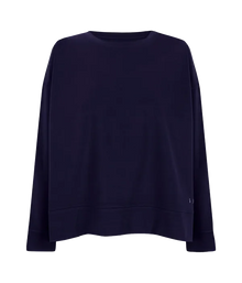 Camiseta Born Living Yoga Manga Larga Daba Azul Marino
