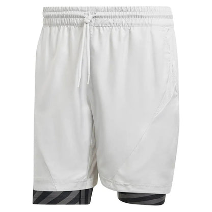 Men's 2N1 Pro Tennis Short Grey OneTienda Tennis