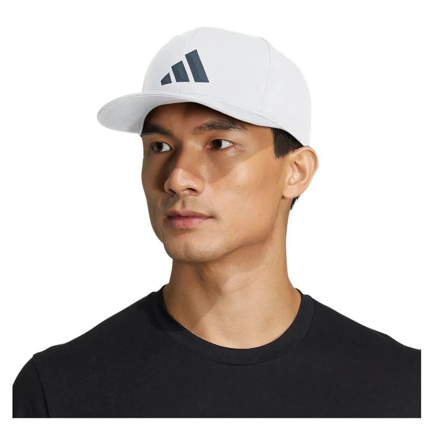 Men's 3 - Bar Snapback 2.0 Hat White and Onyx GreyTienda Tennis