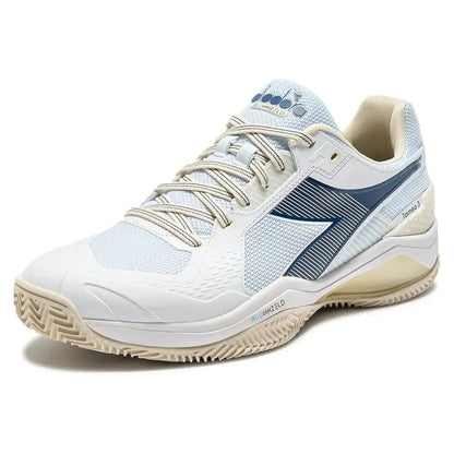 Men's Blueshield Torneo 3 Clay Tennis Shoes Whisper White and Ensign BlueTienda Tennis