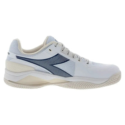 Men's Blueshield Torneo 3 Clay Tennis Shoes Whisper White and Ensign BlueTienda Tennis