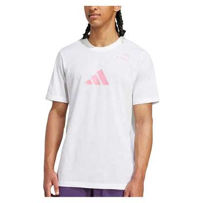 Men's Category Graphic Tennis Tee WhiteTienda Tennis