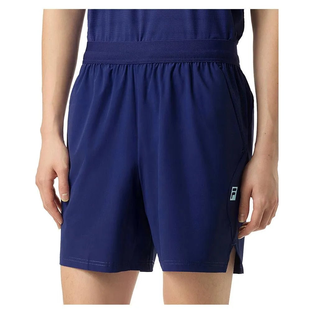 Men's Center Court Ace Swift 7 Inch Tennis Short Skipper BlueTienda Tennis