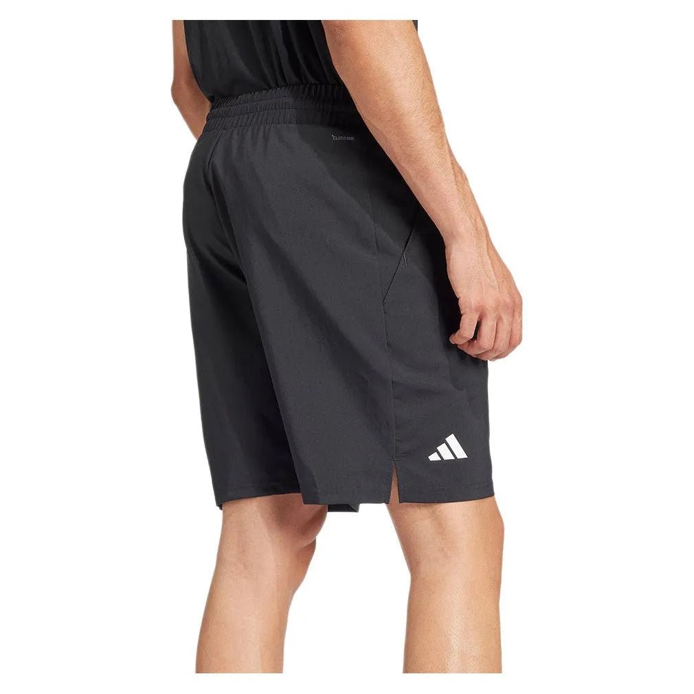 Men's Club 3 Stripe 7 inch Tennis Short BlackTienda Tennis