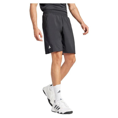 Men's Club 3 Stripe 9 inch Tennis Short BlackTienda Tennis