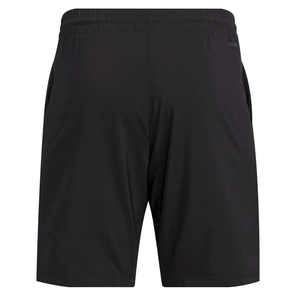 Men's Club 3 Stripe 9 inch Tennis Short BlackTienda Tennis