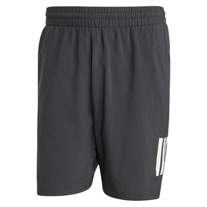 Men's Club 3 Stripe 9 inch Tennis Short BlackTienda Tennis