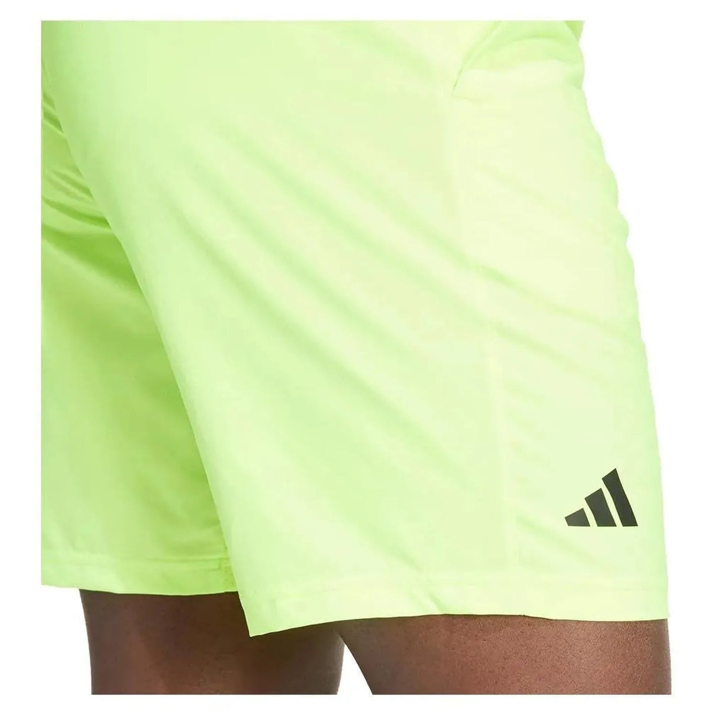 Mens Club 3 Stripe 9 Inch Tennis Short Lucid LemonTienda Tennis