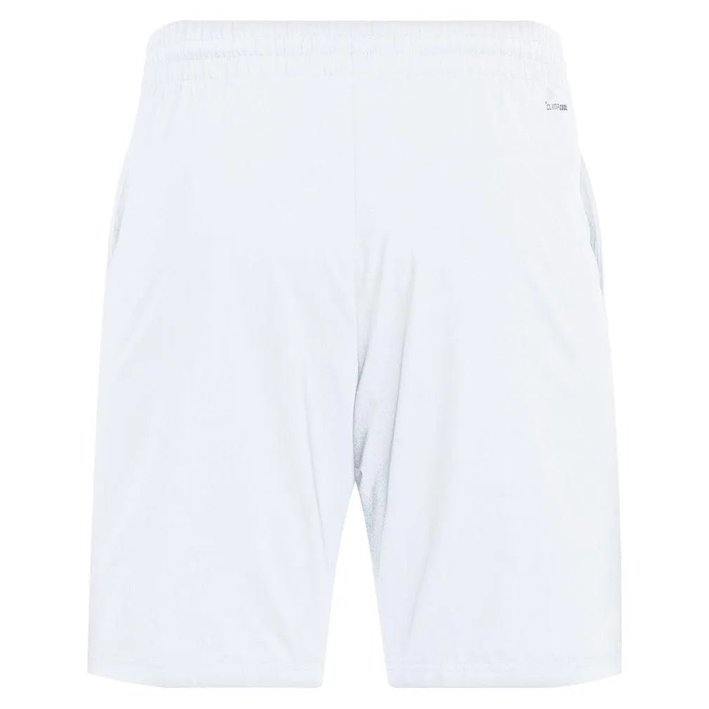 Men's Club 3 Stripe 9 inch Tennis Short WhiteTienda Tennis