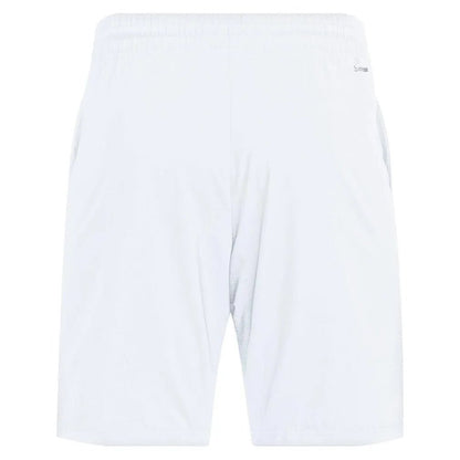 Men's Club 3 Stripe 9 inch Tennis Short WhiteTienda Tennis