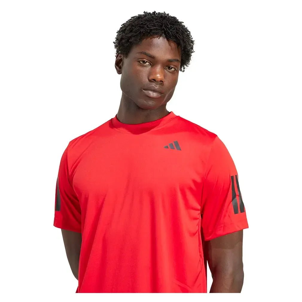 Men's Club 3 Stripes Tennis Top Better ScarletTienda Tennis