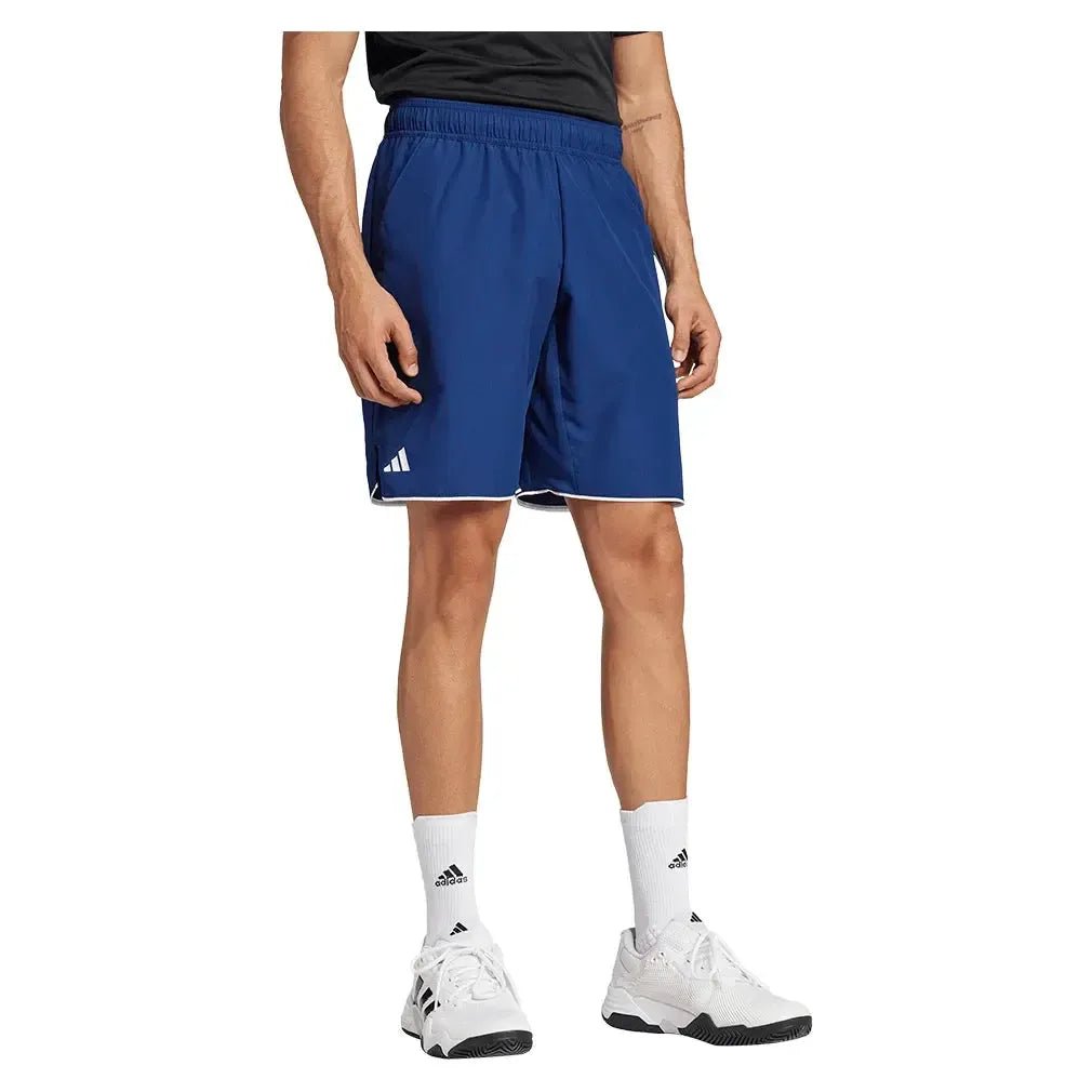 Men's Club 9 Inch Tennis Short Dark BlueTienda Tennis