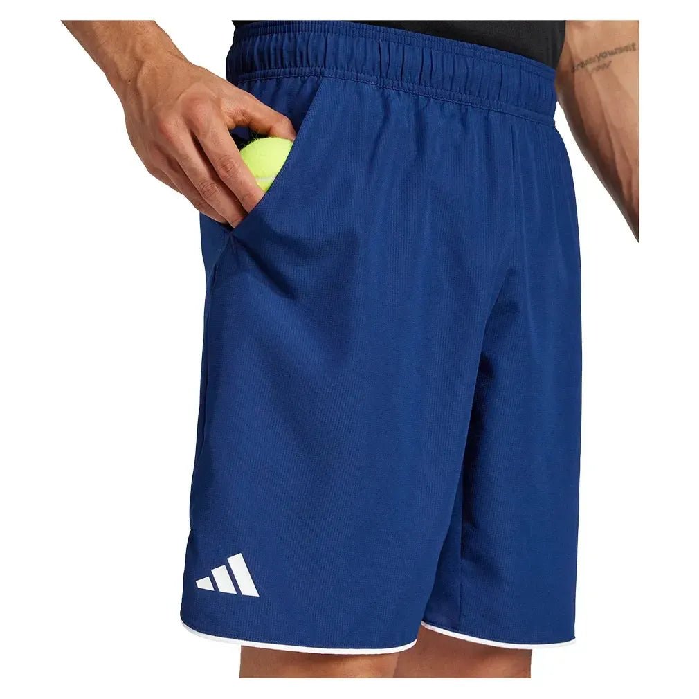Men's Club 9 Inch Tennis Short Dark BlueTienda Tennis