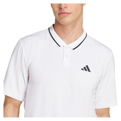 Men's Club Pique Tennis Polo WhiteTienda Tennis