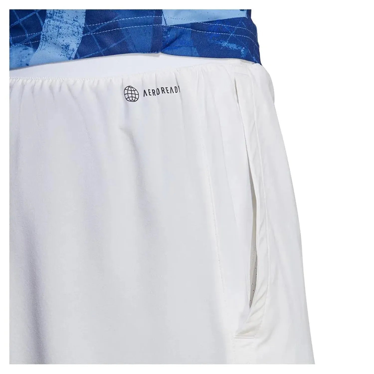 Men's Club Stretch Woven 7 Inch Tennis Shorts WhiteTienda Tennis