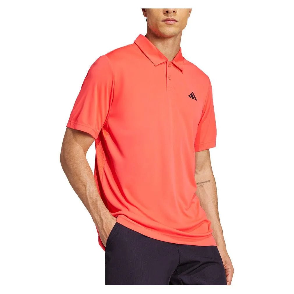 Men's Club Tennis Polo Semi Lucid RedTienda Tennis
