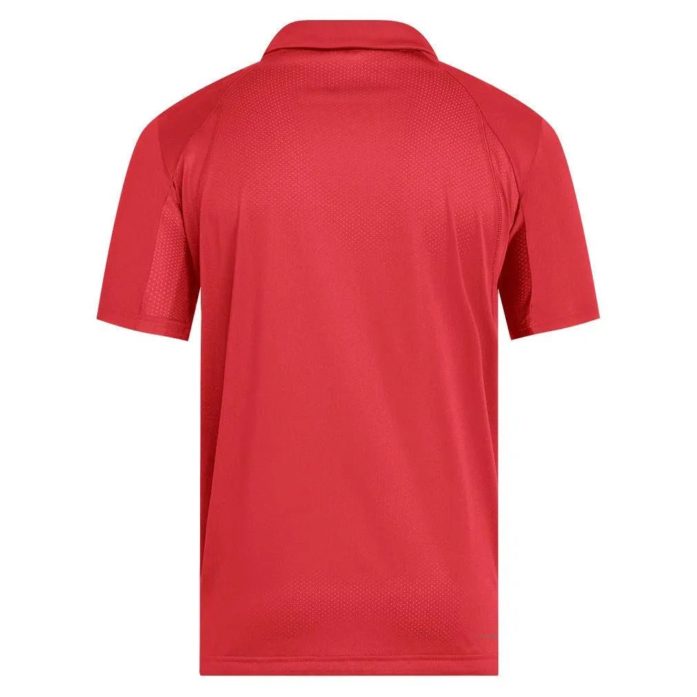 Men's Club Tennis Polo Semi Lucid RedTienda Tennis