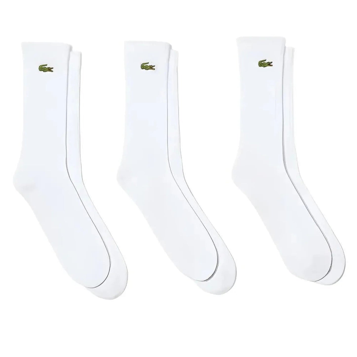 Men's Core Performance Solid Jersey Tennis Tube Socks 3 PackTienda Tennis