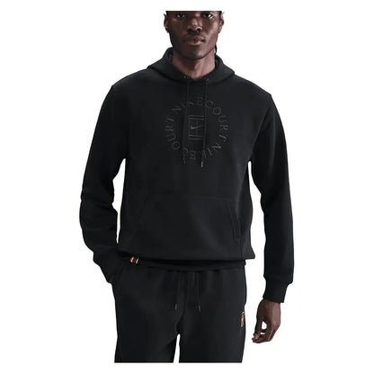 Men's Court Dri - FIT Heritage Fleece Pullover Tennis Hoodie Black and AnthraciteTienda Tennis