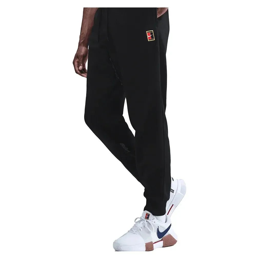 Men's Court Dri - FIT Heritage Fleece Tennis Jogger Pant BlackTienda Tennis