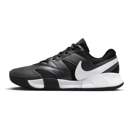 Men's Court Lite 4 Tennis Shoes Black and WhiteTienda Tennis