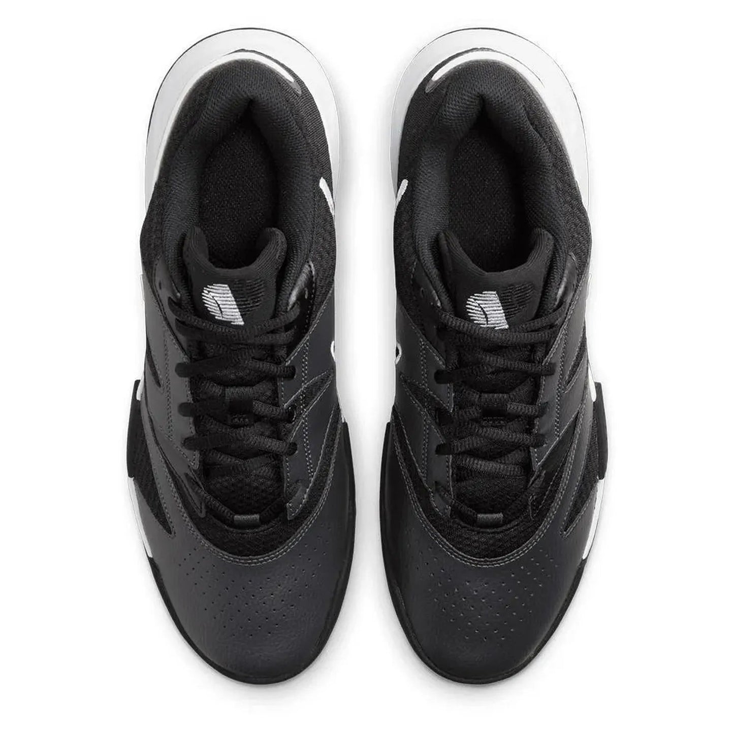Men's Court Lite 4 Tennis Shoes Black and WhiteTienda Tennis