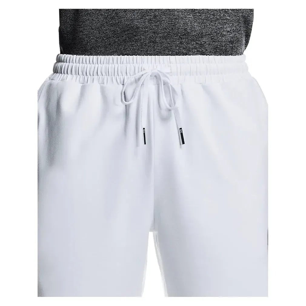 Men's Courtside 8 Inch Tennis Shorts WhiteTienda Tennis