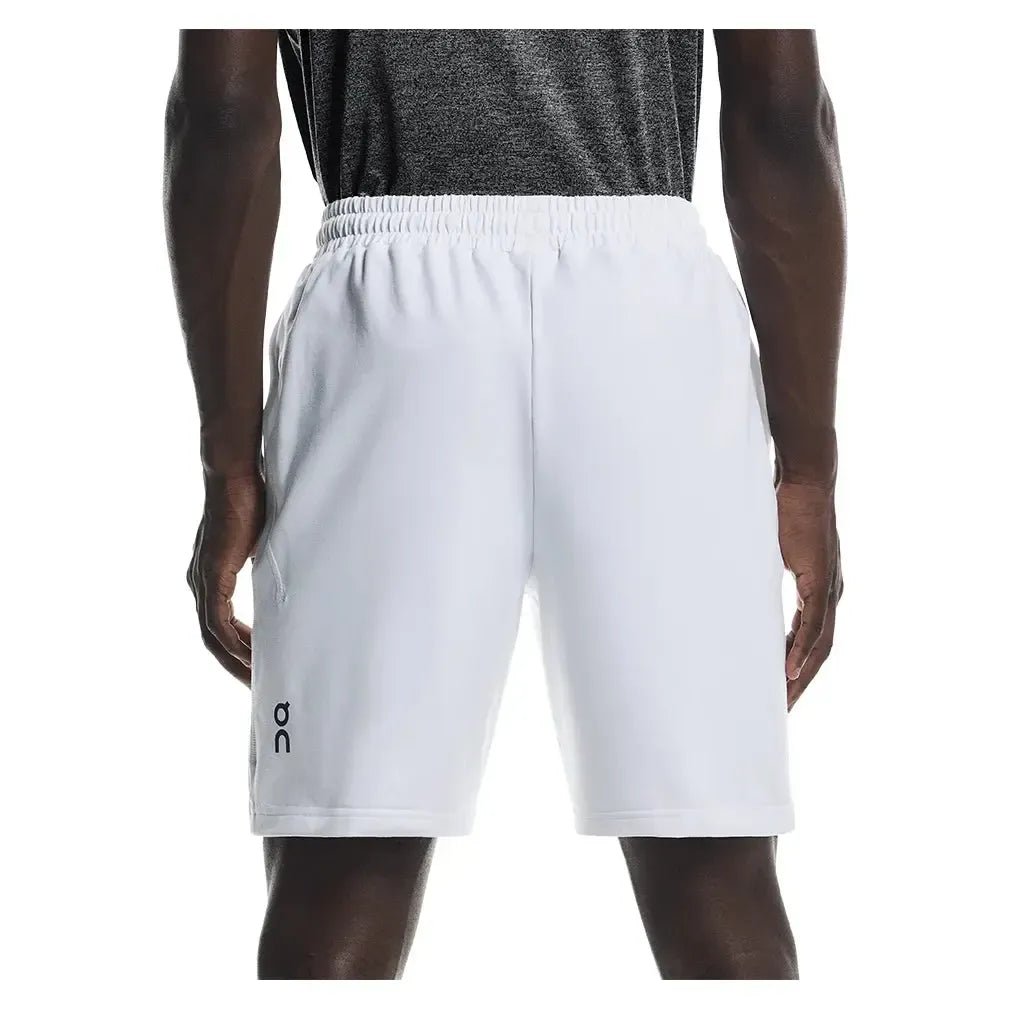 Men's Courtside 8 Inch Tennis Shorts WhiteTienda Tennis