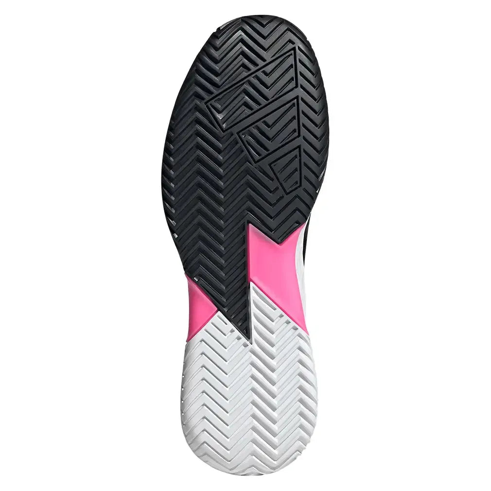 Men's Defiant Speed 2 Tennis Shoes Core Black and Silver MetallicTienda Tennis