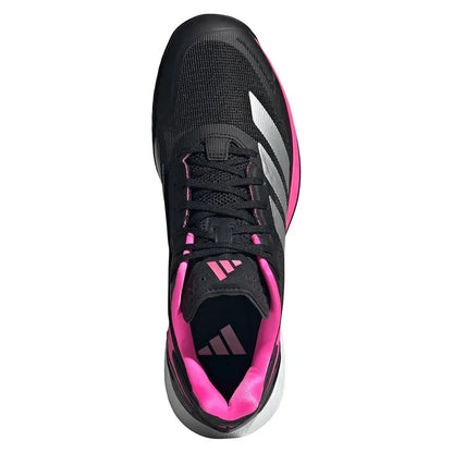 Men's Defiant Speed 2 Tennis Shoes Core Black and Silver MetallicTienda Tennis