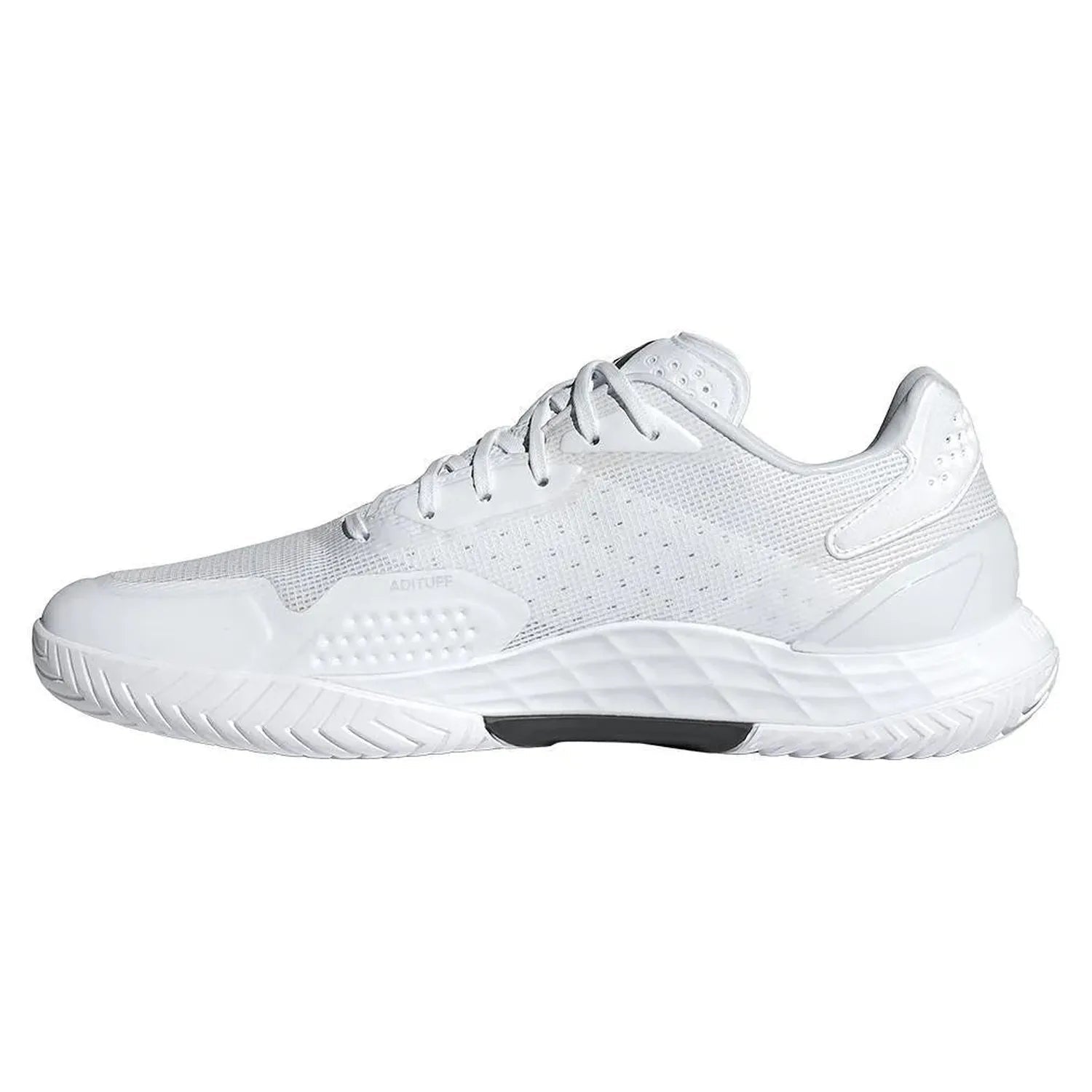 Mens Defiant Speed 2 Tennis Shoes White and Core BlackTienda Tennis