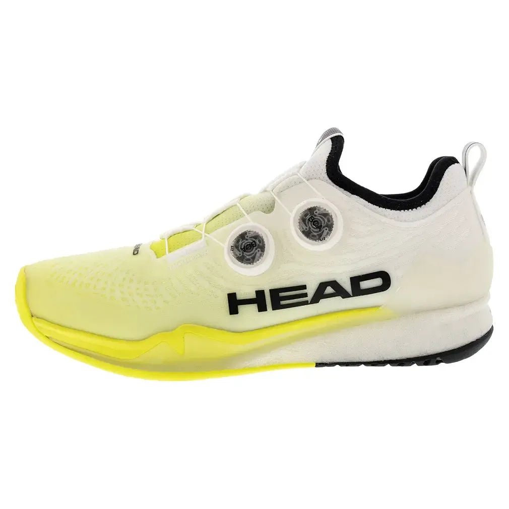 Men's Endure Pro BOA Tennis Shoes White and YellowTienda Tennis