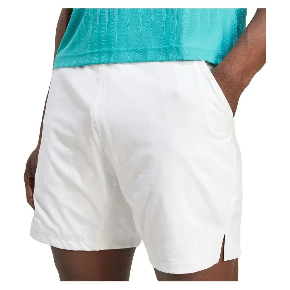 Men's Ergo 9 Inch Tennis Shorts WhiteTienda Tennis