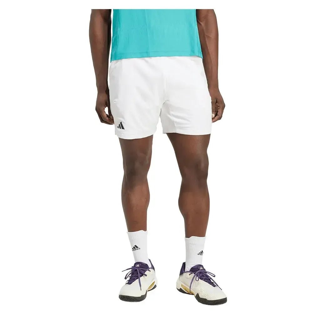 Men's Ergo 9 Inch Tennis Shorts WhiteTienda Tennis
