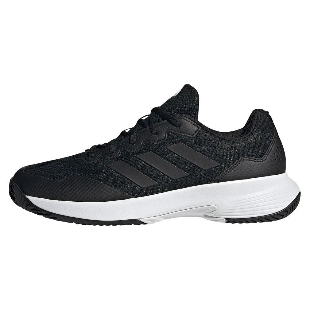 Mens Gamecourt 2 Tennis Shoes Black and WhiteTienda Tennis