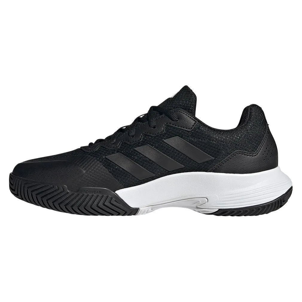 Mens Gamecourt 2 Tennis Shoes Black and WhiteTienda Tennis