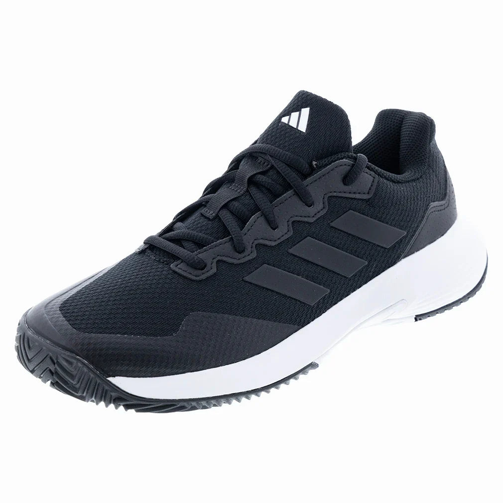 Mens Gamecourt 2 Tennis Shoes Black and WhiteTienda Tennis