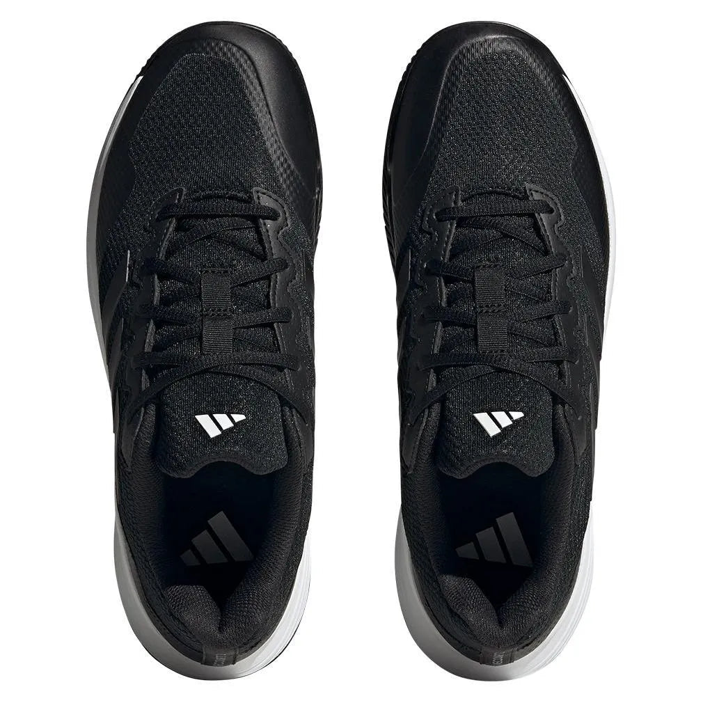 Mens Gamecourt 2 Tennis Shoes Black and WhiteTienda Tennis