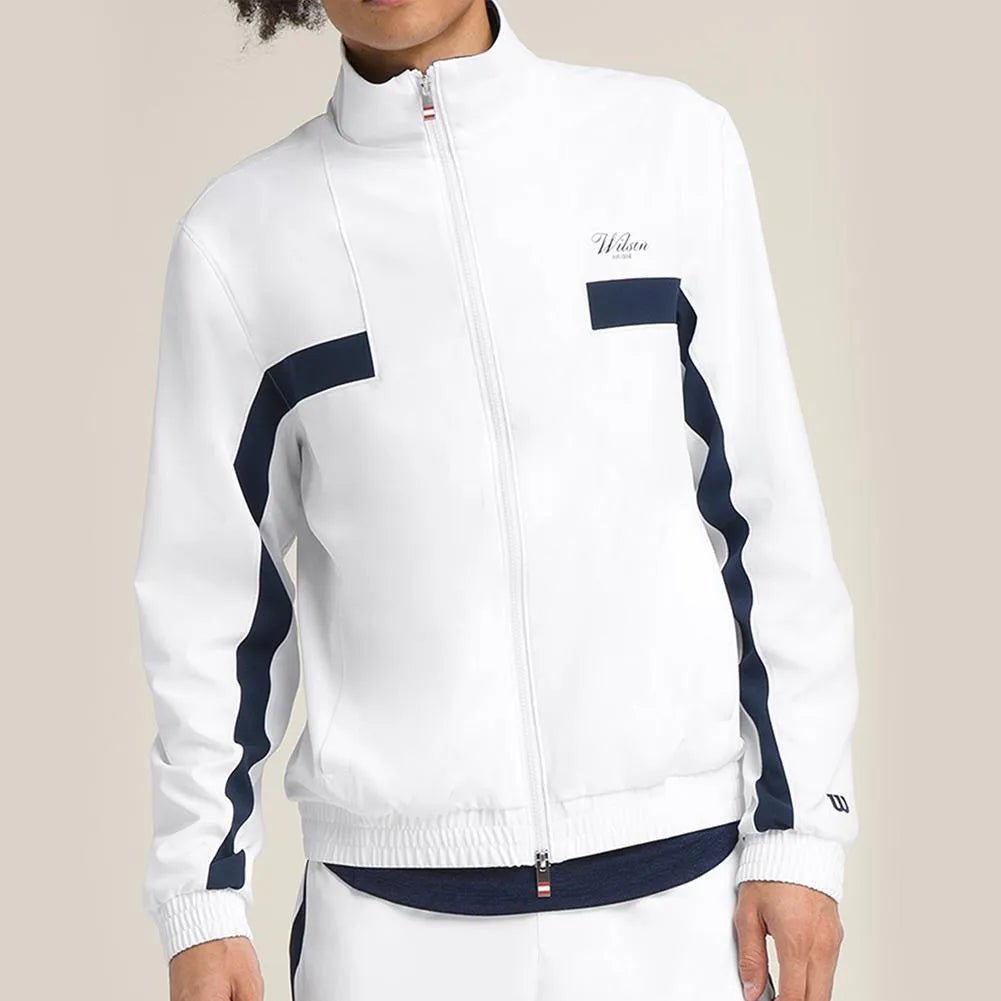 Men's Grand Slam Tennis Jacket Bright WhiteTienda Tennis