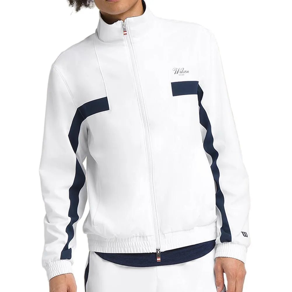 Men's Grand Slam Tennis Jacket Bright WhiteTienda Tennis