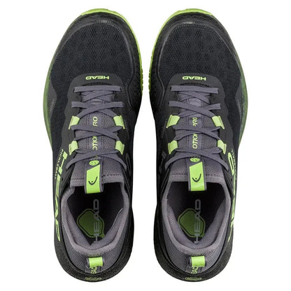 Men's Motion Pro Pickleball Shoes Black and LimeTienda Tennis