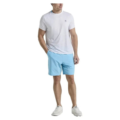Men's Performance Ombre Block Tennis Crew Bright WhiteTienda Tennis