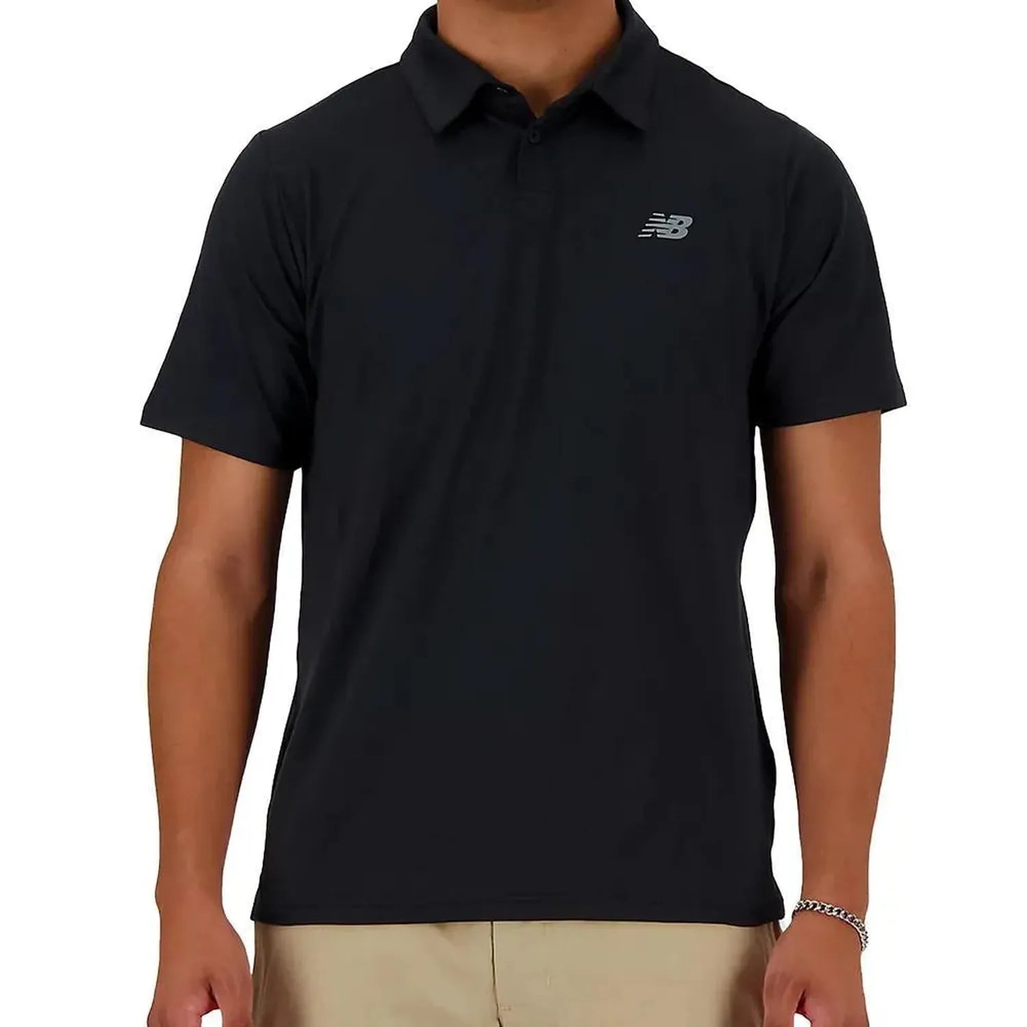 Men's Performance Tennis Polo BlackTienda Tennis
