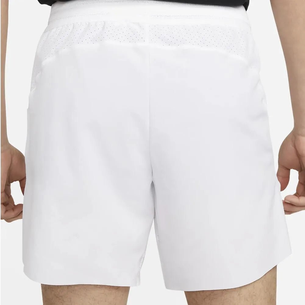 Mens Rafa 7 Inch Dri - Fit Advance Tennis Shorts White and BlackTienda Tennis